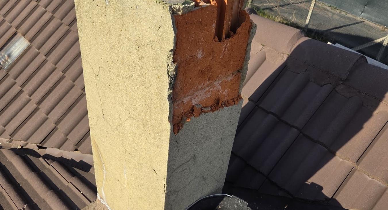 Démolition de pied de cheminée
